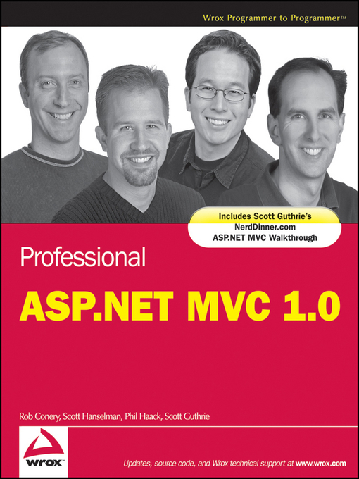 Title details for Professional ASP.NET MVC 1.0 by Rob Conery - Available